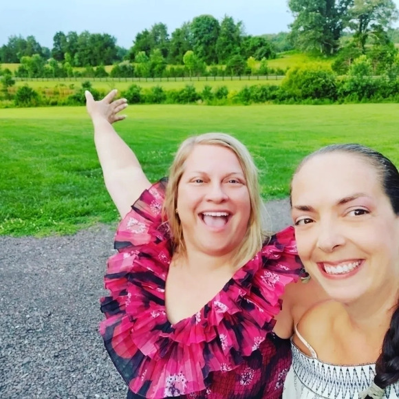 Anthropologie ruffle smock top size L - Picture 7 of 7